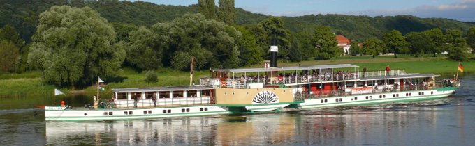 Schaufelraddampfer PILLNITZ